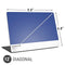 Azure Blue Universal Laptop 12in (9.8 x 6.8in) Skin